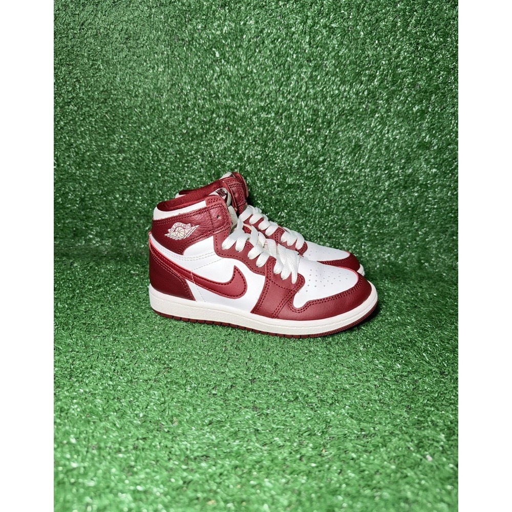 Nike Air Jordan 1 Retro High OG Red White Walking Shoe Sneakers Toddler Size 13C